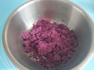 紫薯玫瑰花卷,没有颗粒最好。