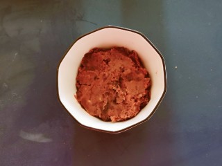 红豆糯米糍,自制红豆沙备好