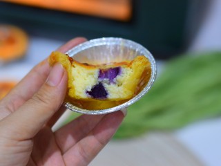 紫薯挞,成品