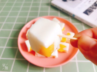 芒果🥭牛奶果冻,Q弹滑嫩，很好吃😋