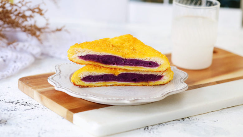 紫薯三明治,成品图