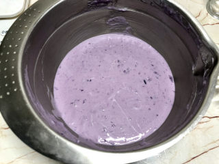 糯米紫薯糕,颜色也非常好看