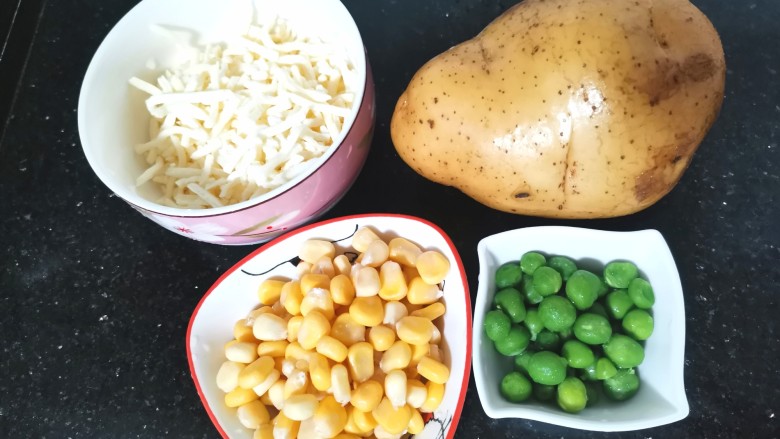 芝士焗土豆泥,准备食材