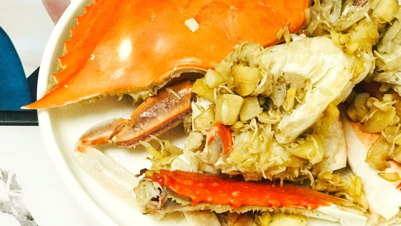蒜泥螃蟹,饕餮盛宴