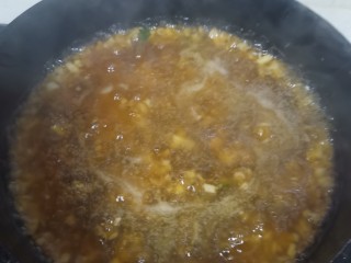 美味菌汤,水开煮5分加水淀粉