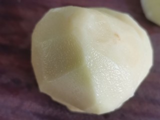 豆腐炖藕片,土豆一个