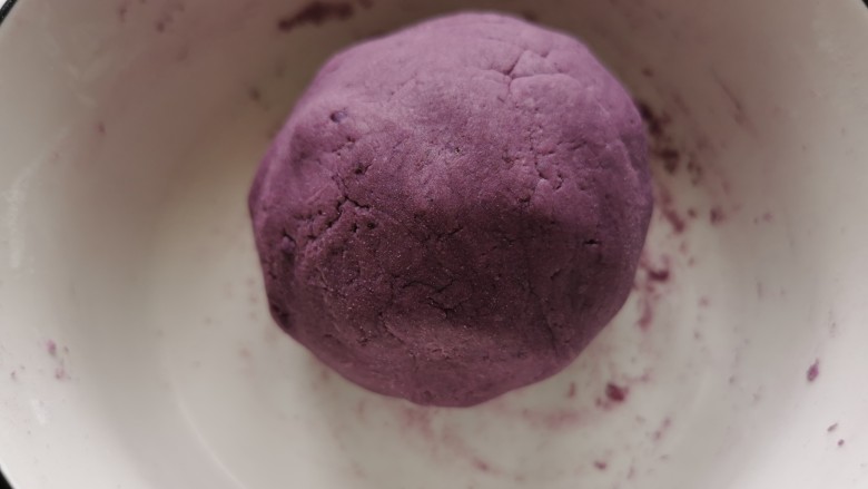 紫薯糯米饼,团城糯米团