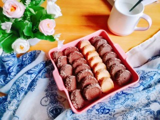 网红莎布蕾曲奇饼干（原味+巧克力口味）,成品图4
