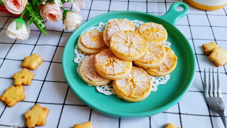 香橙🍊曲奇饼干,成品图！