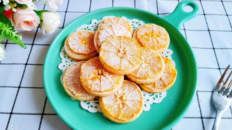 香橙🍊曲奇饼干,成品图！