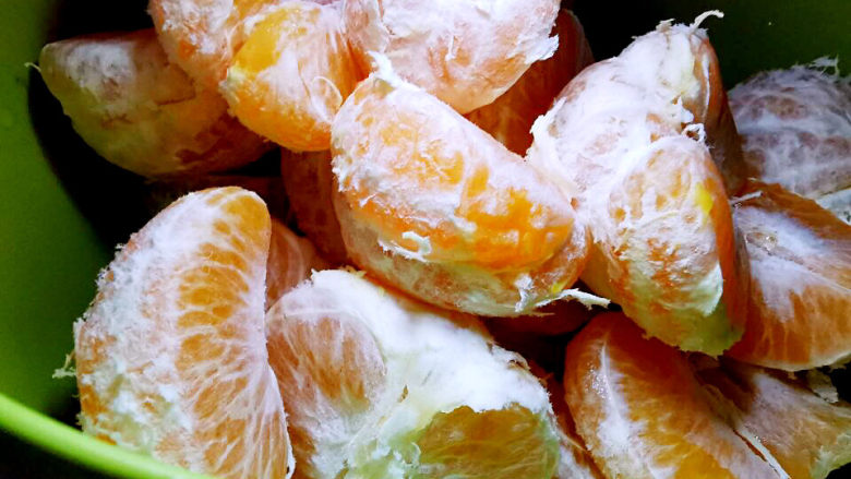 丑橘椰香软糖,一些剥或橘瓣
