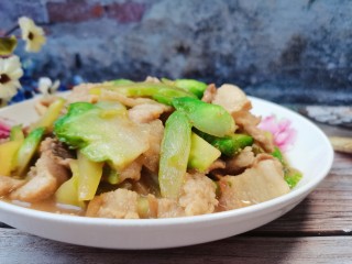 兒菜炒肉片