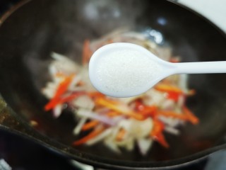 干锅茶树菇,白糖