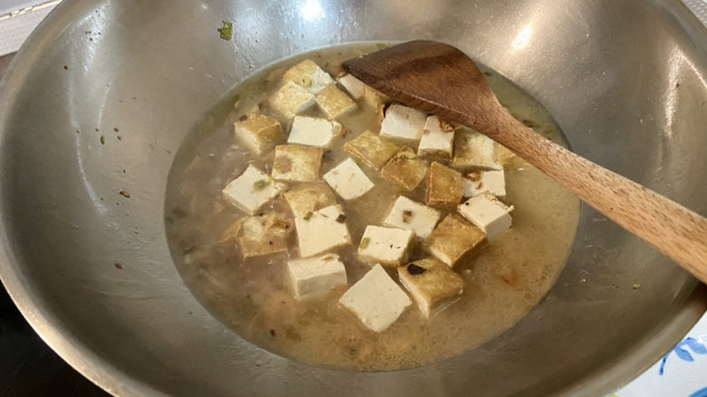 三鲜豆腐➕素三鲜豆腐,下炸豆腐