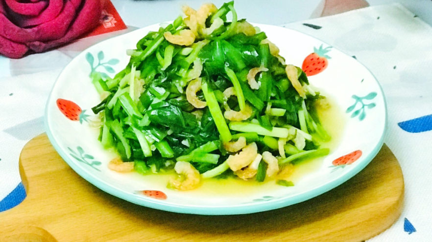 韭菜炒虾米
