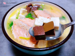 鸭血豆腐汤