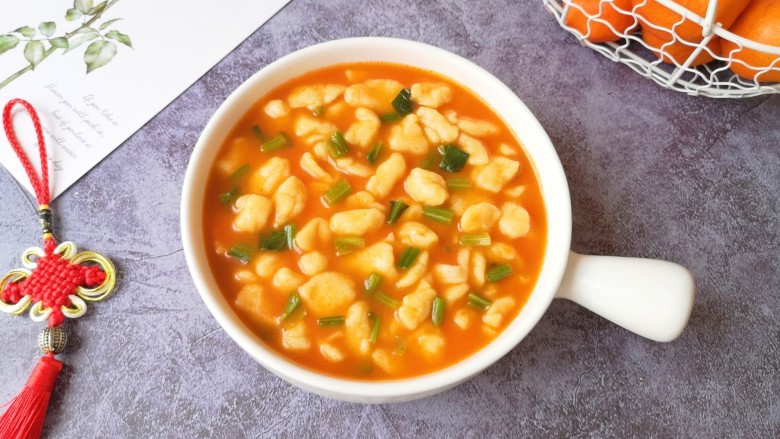 西红柿疙瘩汤,味道超级赞！ 