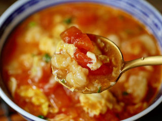 西红柿疙瘩汤,图三
