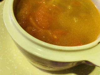 番茄牛骨汤,隔水炖3小时