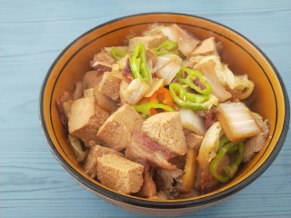 红烧冻豆腐