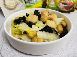 油豆腐炒白菜,图二