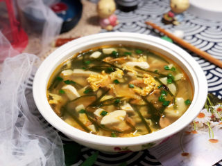 榨菜豆腐汤➕榨菜海带豆腐汤
