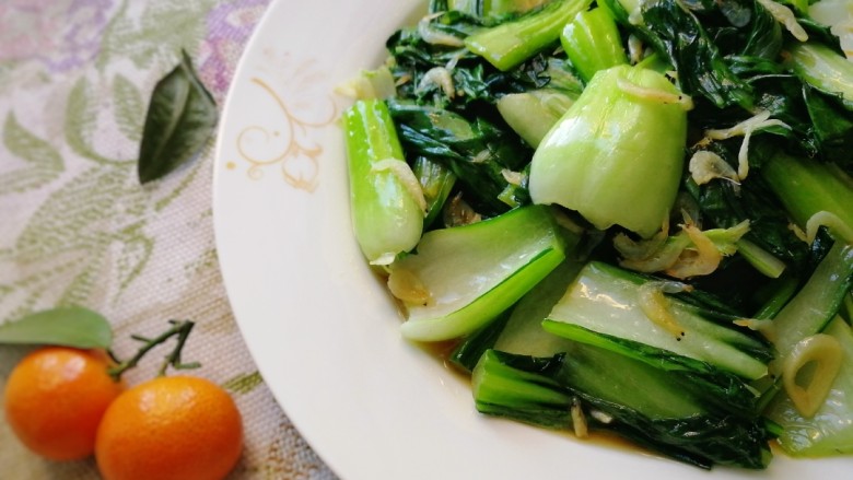 清炒油菜,好吃的快手素菜。