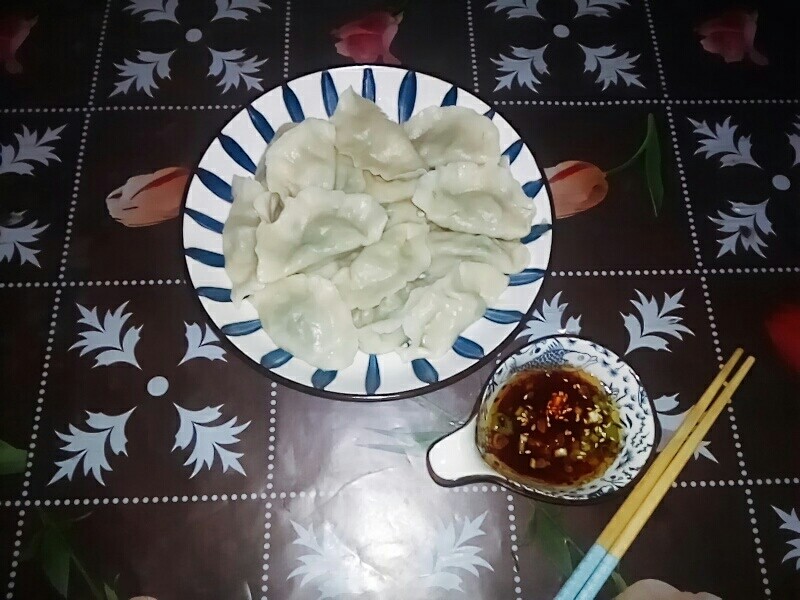 茴香白菜饺子
