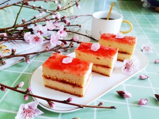 草莓果酱蛋糕,成品1