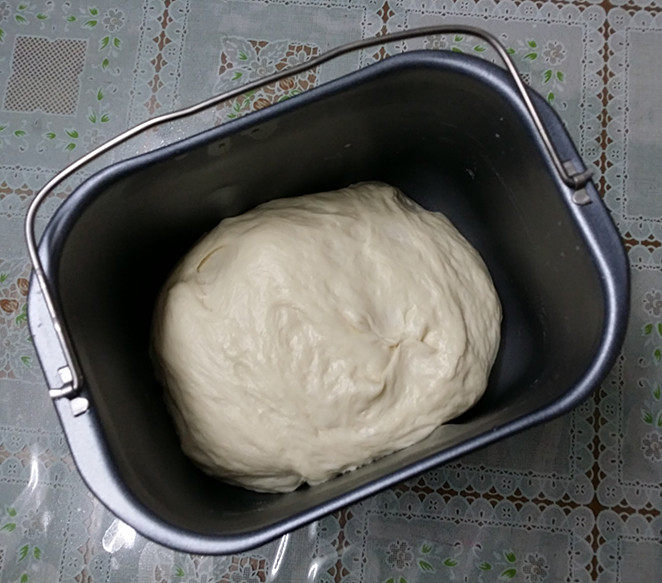 酸奶面包,然后放入冰箱，冷藏发酵17小时以上