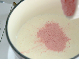 草莓奶冻&紫薯布丁,30g草莓粉