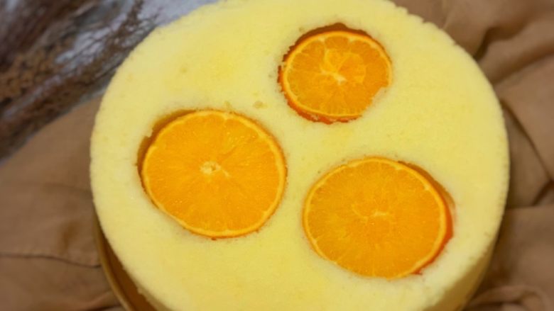 橙子蛋糕,烤