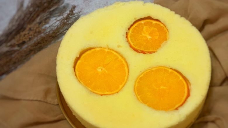 橙子蛋糕,分享