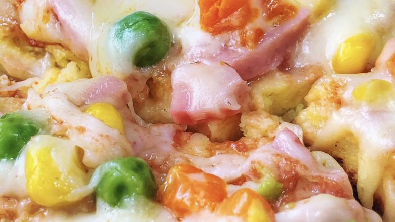 无需烤箱❗平底锅搞定菠萝披萨,食欲满满