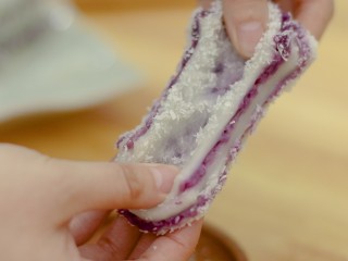 糯米紫薯糕,超级Q弹