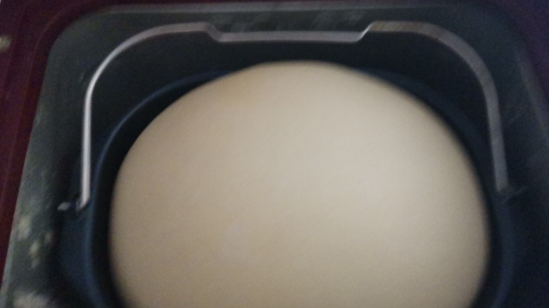 奶香小面包,然后整理圆润，启动发酵程序1.5小时，发酵至原来的两倍大小