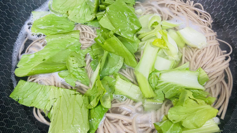 小白菜肉絲麵 - 小白菜肉絲麵做法,功效,食材 - 網上廚房