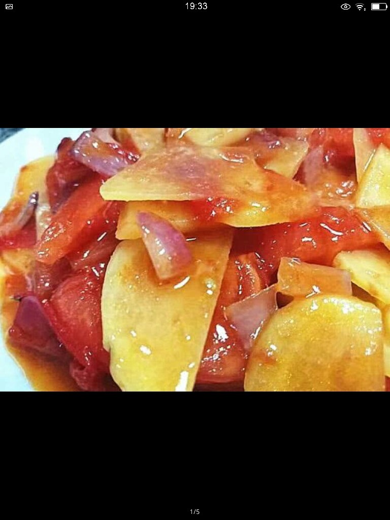西红柿炒土豆丝