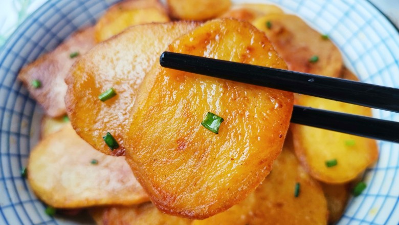 #闹元宵#锅巴土豆片,巨好吃。