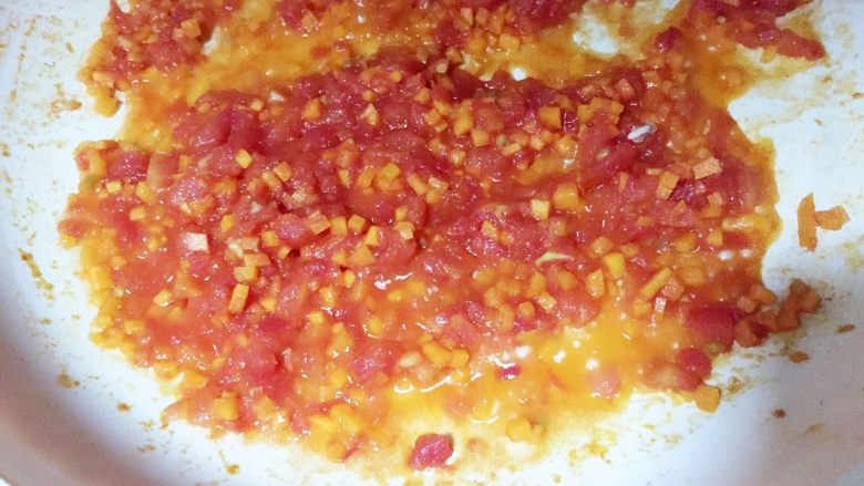 宝宝营养餐（1岁+）-番茄蔬菜肉酱蝴蝶面 ,差不多2-3分钟呈现图中状态
