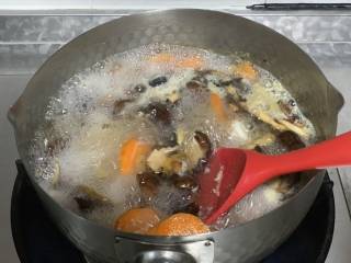 红枣山药汤,放水放菜