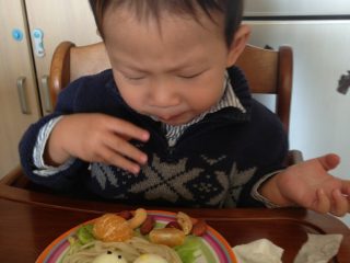 小鸟窝面条,我儿子很喜欢啊，吃了个精光。