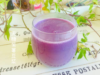无糖紫薯豆浆,紫薯豆浆美容养颜，延缓衰老。每天一杯营养满满哒！