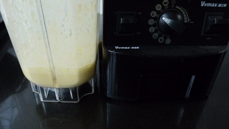 玉米奶露吐司,用破壁机把成细浆