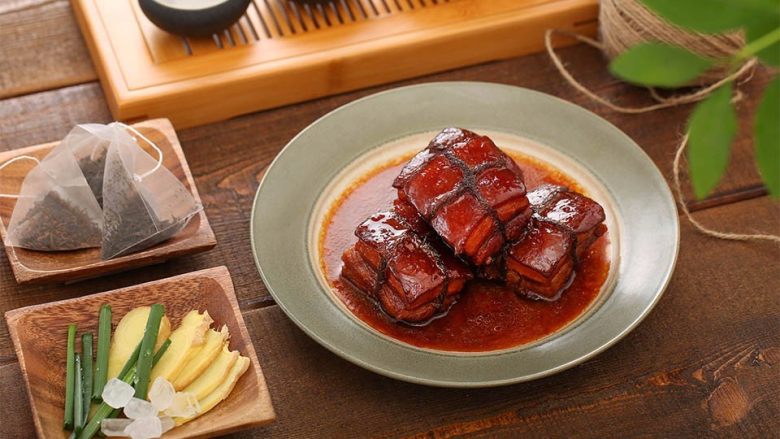 乌龙茶香东坡肉，肥而不腻的经典名菜