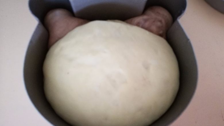 小熊面包,7.发酵好的后，就直接盖上盖子，放入烤箱，175度，30分钟就烤好了
