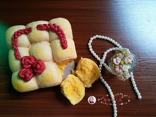 南瓜椰蓉面包（无油版）