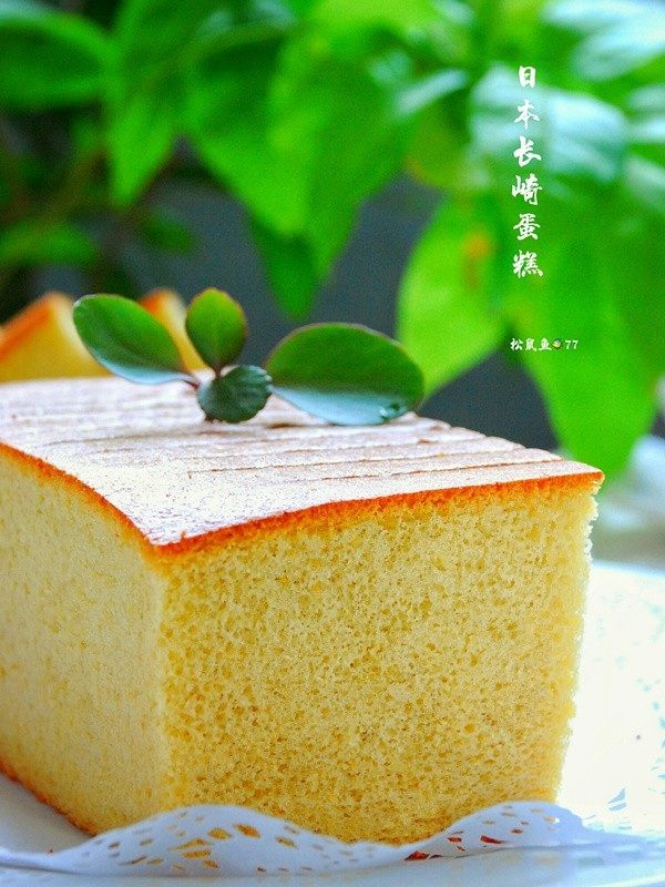 日本长崎蛋糕,成品。