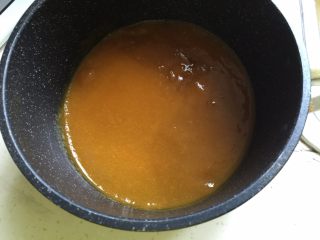 杏子软糖,可以直接用杏子果泥来做，我是把它们加工成果酱后，再来做！这是自制的杏子果酱