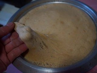 栗子软欧,揉好的面团开始进行发酵，发酵到是原来面团的两倍大